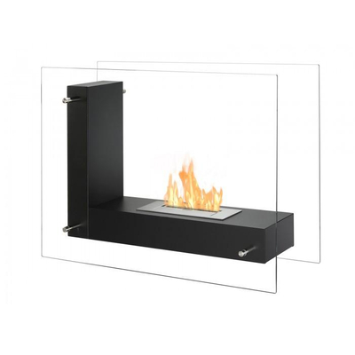 Elook Bio Ethanol Fireplace Freestanding Ventless L Shape From